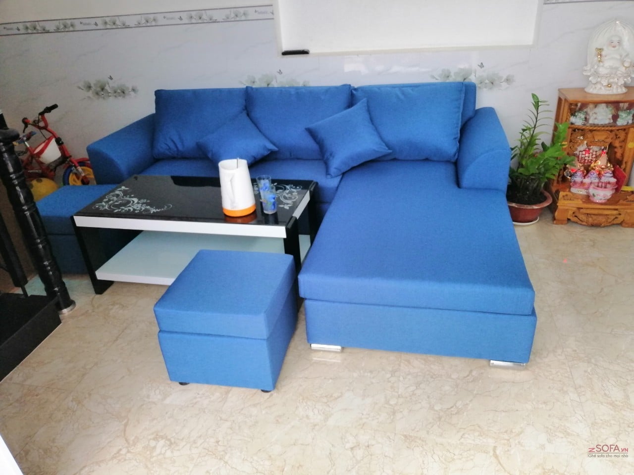 Sofa góc giá rẻ KMZ033