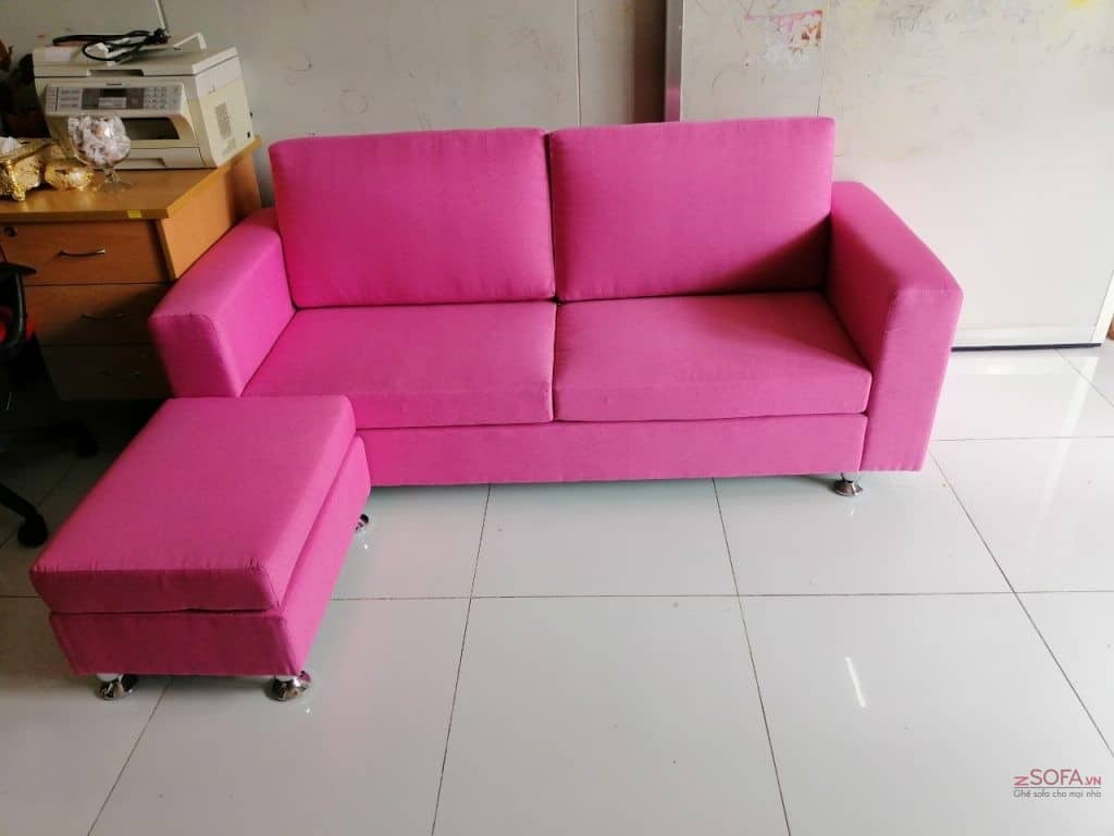 Sofa băng màu hồng KMZ056
