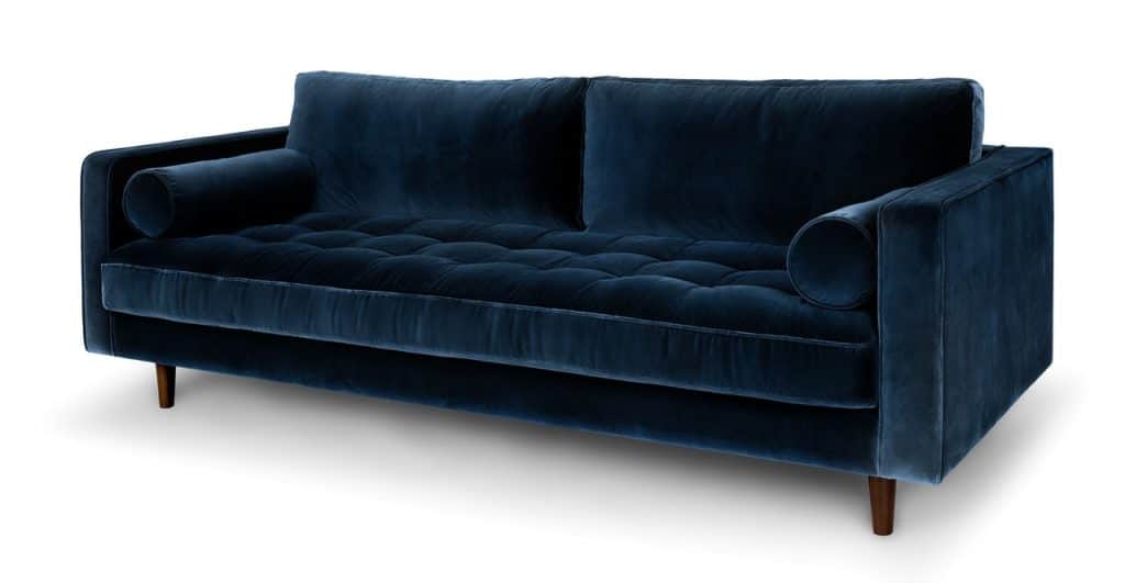 Sofa băng màu xanh đậm ZB2902