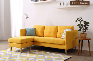 Sofa vải đẹp hiện đại - kiểu dáng ghế sofa đẹp sang trọng